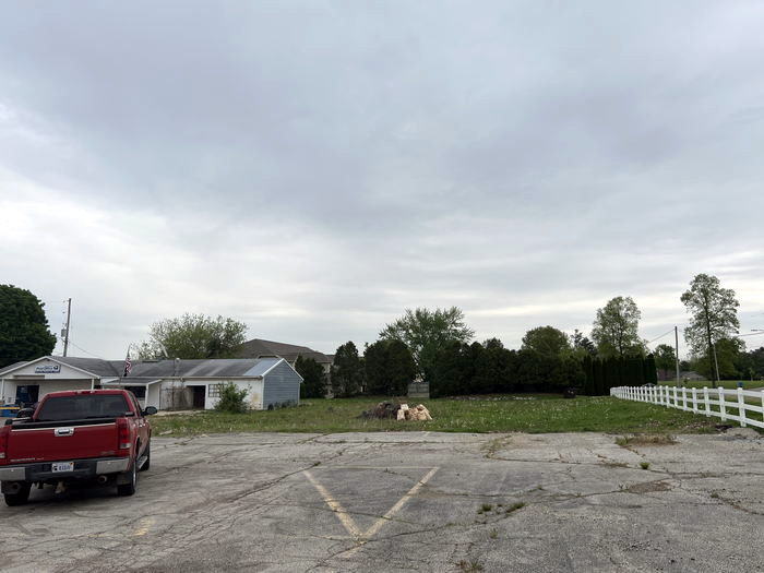 Devils Lake Amusement Park - May 2023 - Pavillion Building Gone (newer photo)